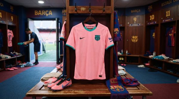 Les raisons du succès du maillot rose du Barça auprès des fans